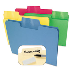 Smead® Erasable SuperTab® File Folders