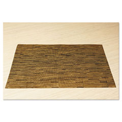Office Settings Placemats, 17 x 12, Camel, 12/Box
