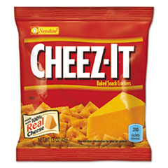 Sunshine® Cheez-it Crackers, 1.5 oz Bag, Reduced Fat, 60/Carton
