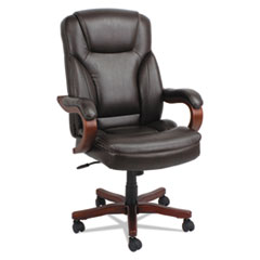 Alera® Transitional Series Executive Wood Chair