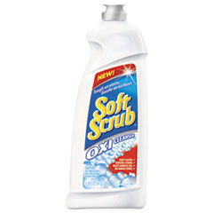 Soft Scrub® Oxi Cleanser, Clean Scent, 24 oz Bottle, 9/Carton