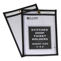 C-Line® Stitched Shop Ticket Holders