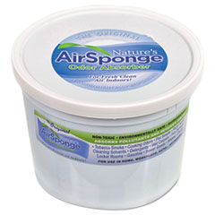 Nature's Air Sponge Odor Absorber, Neutral, 64 oz Tub, 4/Carton