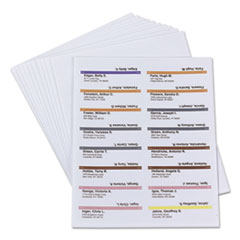 Smead™ Viewables Hanging Folder Tabs and Labels, Label Pack Refill, 1/3-Cut, Assorted Colors, 3.5" Wide, 160/Pack
