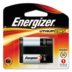Energizer® Lithium Photo Battery, 2CR5, 6V