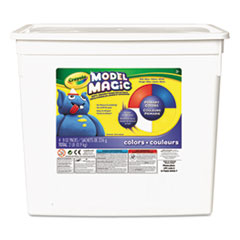 Crayola® Model Magic Modeling Compound, 8 oz each Blue/Red/White/Yellow, 2lbs.
