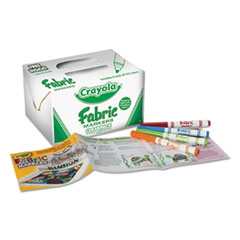 Crayola® Fabric Marker Classpack, Broad Bullet Tip, Assorted Colors, 80/Set