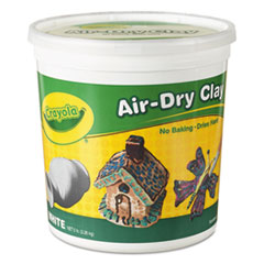 Crayola® Air-Dry Clay, White, 5 lbs