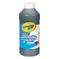 Crayola® Washable Paint, Black, 16 oz Bottle