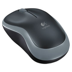 Logitech® M185 Wireless Mouse, 2.4 GHz Frequency/30 ft Wireless Range, Left/Right Hand Use, Black