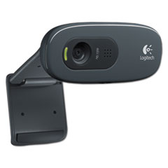 Logitech® C270 HD Webcam, 720p, Black
