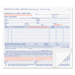 TOPS™ Hazardous Material Short Form, Four-Part Carbonless, 8.5 x 7, 1/Page, 50 Forms