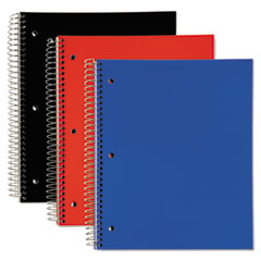 TOPS™ 5 Subject, Poly Notebook, 11 x 8, Legal/Wide, Assorted, 180 Sheets