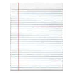 TOPS™ "The Legal Pad" Glue Top Pads, Wide/Legal Rule, 50 White 8.5 x 11 Sheets, 12/Pack