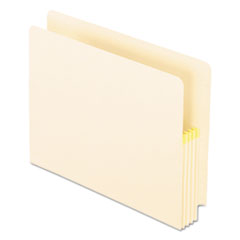 Pendaflex® Convertible End Tab File Pockets, 3.5" Expansion, Letter Size, Manila, 25/Box
