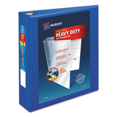 Avery® Heavy-Duty View Binder w/Locking EZD Rings, 2" Cap, Pacific Blue