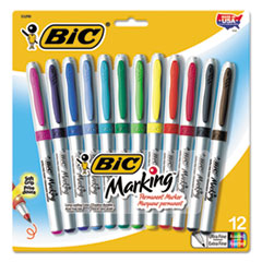 BIC® Marking™ Ultra-Fine Tip Permanent Marker