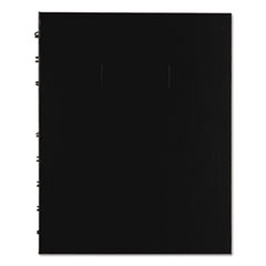 Blueline® NotePro Quad Notebook, Data/Lab-Record Format with Narrow and Quadrille Rule Sections, Black Cover, (96) 9.25 x 7.25 Sheets