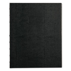 Blueline® NotePro Notebook, 1-Subject, Narrow Rule, Black Cover, (75) 9.25 x 7.25 Sheets