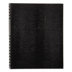 Blueline® NotePro Notebook, 1-Subject, Medium/College Rule, Black Cover, (100) 11 x 8.5 Sheets