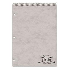 National® Porta Desk Notebook, College/Margin Rule, 8 1/2 x 11 1/2, White, 80 Sheets