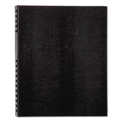 Blueline® NotePro Notebook, 1-Subject, Medium/College Rule, Black Cover, (75) 11 x 8.5 Sheets