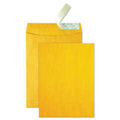 Quality Park™ High Bulk Redi-Strip Catalog Envelope, #10 1/2, Cheese Blade Flap, Redi-Strip Closure, 9 x 12, Brown Kraft, 250/Carton