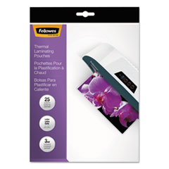 Fellowes® ImageLast Laminating Pouches with UV Protection, 3mil, 11 1/2 x 9, 25/Pack