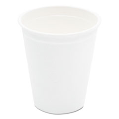 NatureHouse® Compostable Sugarcane Bagasse Hot Cups, 9oz, White, 1000/Carton