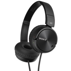 Sony® Noise Canceling Headphones, 4 ft Cord, Black