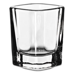Libbey Prism Shot Glasses, 2 oz, Clear, 72/Carton