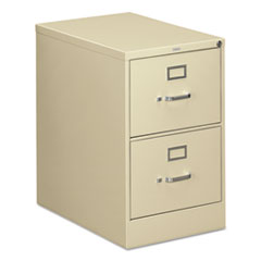 HON® 310 Series Vertical File, 2 Legal-Size File Drawers, Putty, 18.25" x 26.5" x 29"