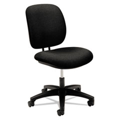 HON® ComforTask Series Task Swivel Chair, Black
