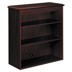 HON® 94000 Series Bookcase Hutch, 35.75w x 14.31d x 37h, Mahogany