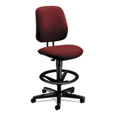 HON® 7700 Series Swivel Task stool, Burgundy