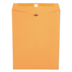 Universal® Kraft Clasp Envelope, 32 lb Bond Weight Kraft, #97, Square Flap, Clasp/Gummed Closure, 10 x 13, Brown Kraft, 100/Box