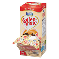 Coffee-mate® Original Creamer, 0.375 oz., 50 Creamers/Box, 4 Boxes/Carton