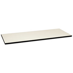 HON® Huddle Multipurpose Rectangular Top, 72w x 30d, Silver Mesh/Black