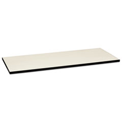 HON® Huddle Multipurpose Rectangular Top, 60w x 24d, Silver Mesh/Black