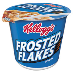 Kellogg's® Breakfast Cereal, Frosted Flakes, Single-Serve 2.1oz Cup, 6/Box