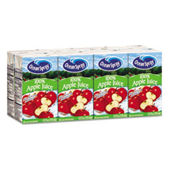 Ocean Spray® Aseptic Juice Boxes, 100% Apple, 4.2oz, 40/Carton