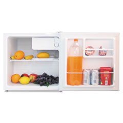 Alera® 1.6 Cu. Ft. Refrigerator with Chiller Compartment, White