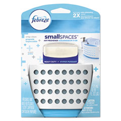 Febreze® smallSPACES, Crisp Clean, Heavy Duty, 5.5 ml Kit, 8/Carton