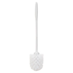 Rubbermaid® Commercial Commercial-GradeToilet Bowl Brush, 10" Handle, White, 24/Carton