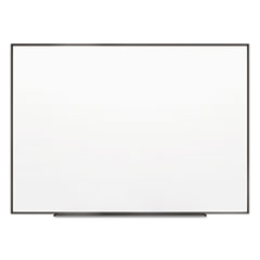 Fusion Nano-Clean Magnetic Whiteboard, 48 x 36, White Surface, Black Aluminum Frame