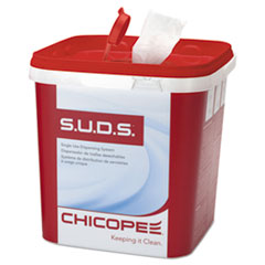Chicopee® Single Use Dispensing System Towels For Quat, 10 x 12, 110/Roll, 2 Roll/Carton