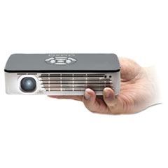 AAXA P700 HD LED Pico Multimedia Projector, 650 Lumens, 1280 x 800 Pixels