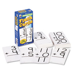 Carson-Dellosa Publishing Flash Cards, Addition Facts 0-12, 3w x 6h, 94/Pack