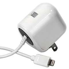 Case Logic® Dedicated Apple Lightning Home Charger, 2.1 A, White