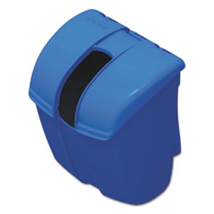 San Jamar® Saf-T-Ice Scoop Caddy, For Scoops up to 86 oz, Blue, Plastic